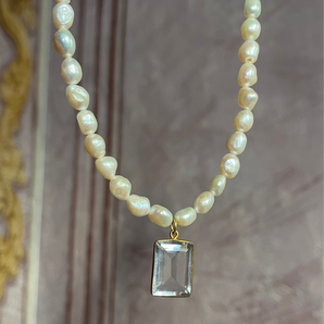 MIRROR [pearl necklace]