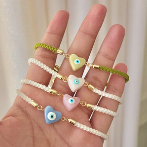 BEHOLD [Evil Eye Corded Bracelet]