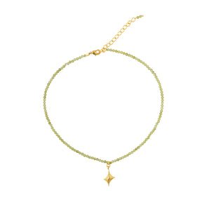 SPARK Necklace [ Peridot ]