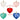 THE GALAXY HEART CHARM [Gold]