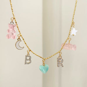 You & I Charm Necklace