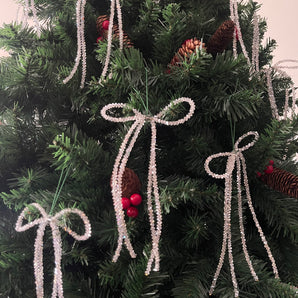 Crystal Bow Ornament