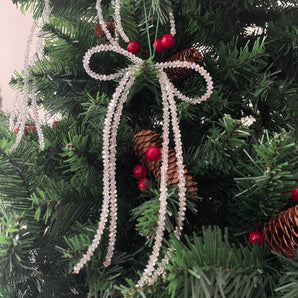Crystal Bow Ornament