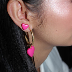 CANDY STUDS [ Hot Pink ]